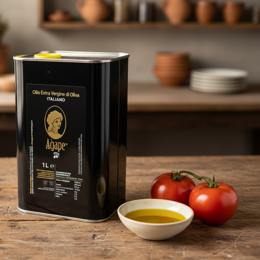 Agapé Extra Vergine Olijfolie 1 Liter
