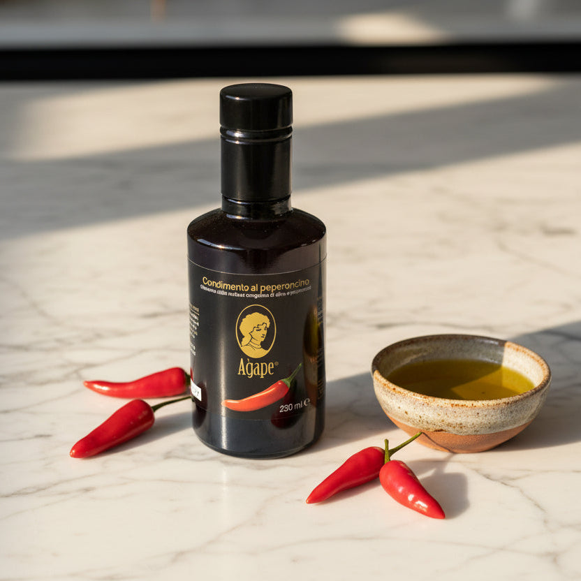 Agapé Olijfolie met peperoncino